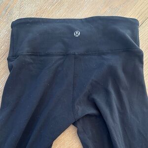lululemon athletica Classic Black Leggings -Full Lenth